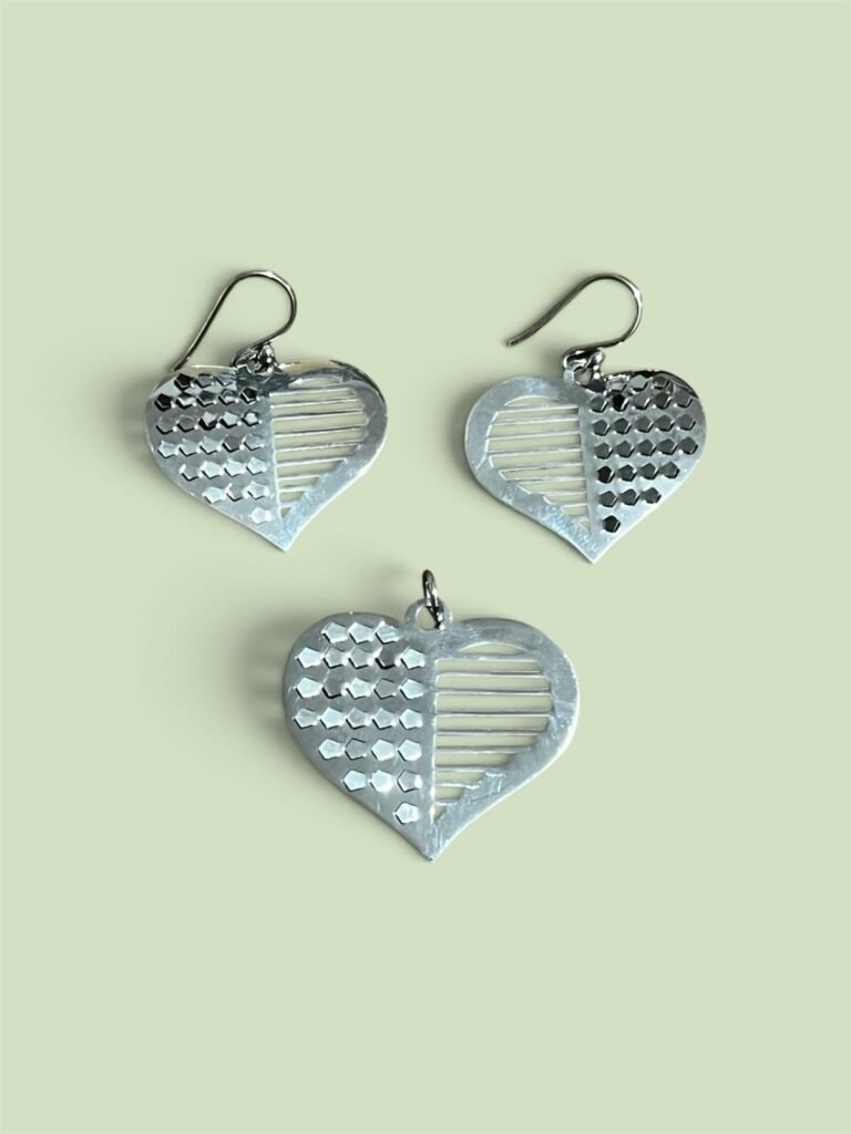 Aretes y Dije Corazon