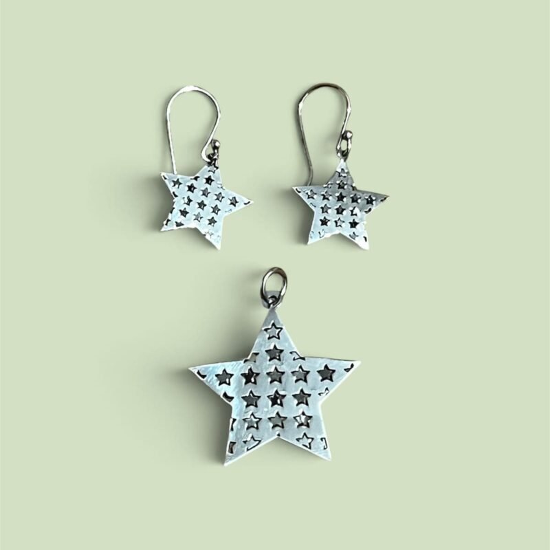 Aretes y Dije Estrella