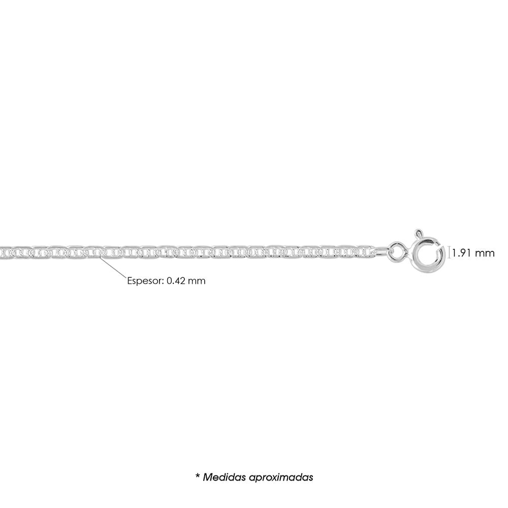 CADENA GUCHI ANCLA MARTILLADA ZEGRINADA GA050MZ