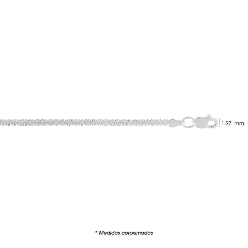 Cadena de Plata Margarita 40 MR040