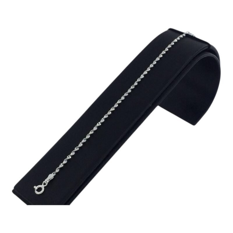 Pulsera de Plata Para Dama Super Singapure