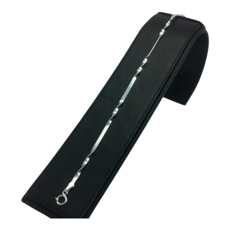 Pulsera de Plata Para Dama Super Singapure Alterna