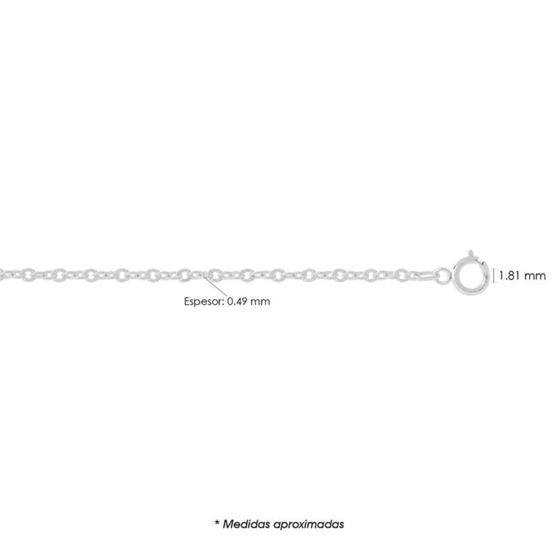 Cadena de Plata Tsunami 40 TS040